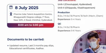Divi’s Laboratories Walk-In Interview on 8th July 2025 !!