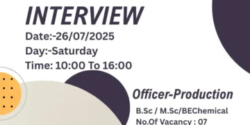 Ipca Laboratories Limited is inviting dynamic and qualified candidates for a WALK-IN INTERVIEW for the role of Officer – Production!